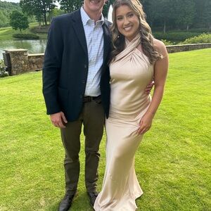 Show Me Your MuMu Cream Maxi Dress